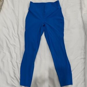 Lululemon Athletica Electric Blue Leggings size 8